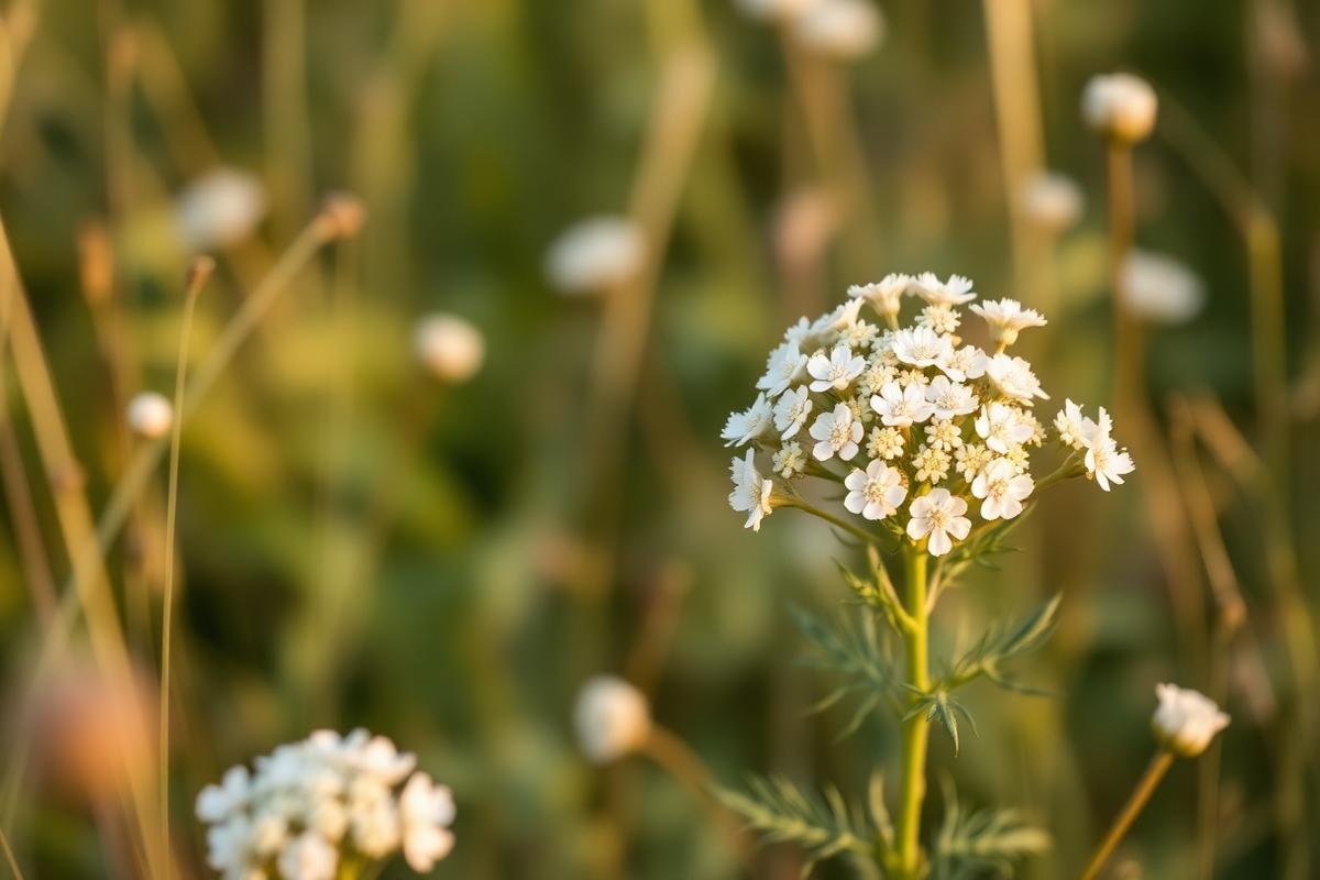 Yarrow (Achillea), long tied to the myth of Achilles.